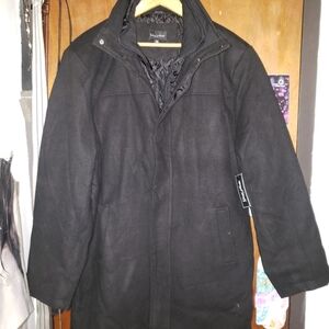 George Martin Mens Wool Top Coat 2XL New With Tags - BUY ONE ITEM CHOOSE 1 FREE